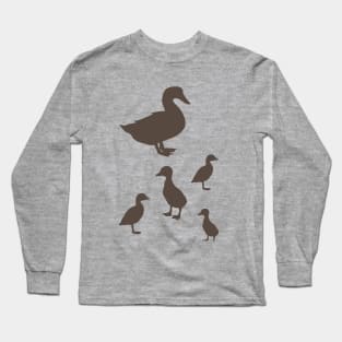 Mama and Ducklings Long Sleeve T-Shirt